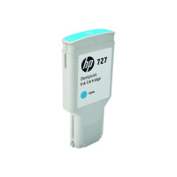 Produktbild för HP 727 - hög kapacitet - cyan - original - DesignJet - bläckpatron
