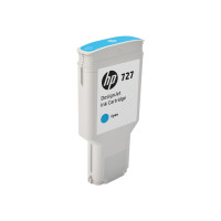 Produktbild för HP 727 - hög kapacitet - cyan - original - DesignJet - bläckpatron