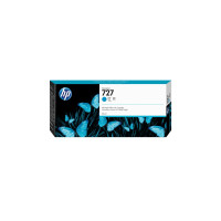 Produktbild för HP 727 - hög kapacitet - cyan - original - DesignJet - bläckpatron