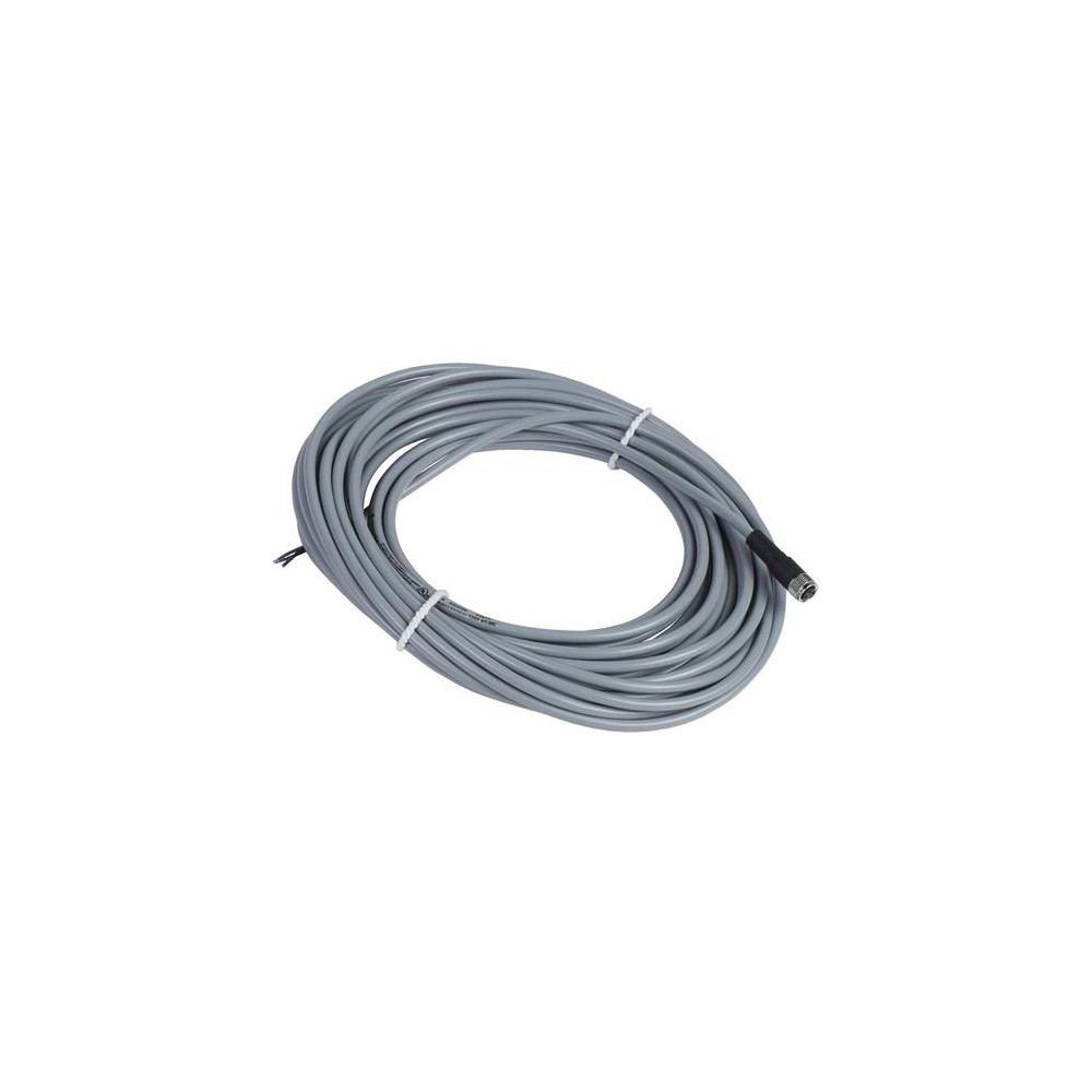 Produktbild för Schneider Electric XZCPV0566L10, 10 m, M8, Hunstik, Grå, Pol...