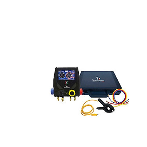 Tecnosystemi S.p.A. Società Benefit Tecnosystemi PRO 4-vägs digital manifold, 4-vägs, vakuumsens...