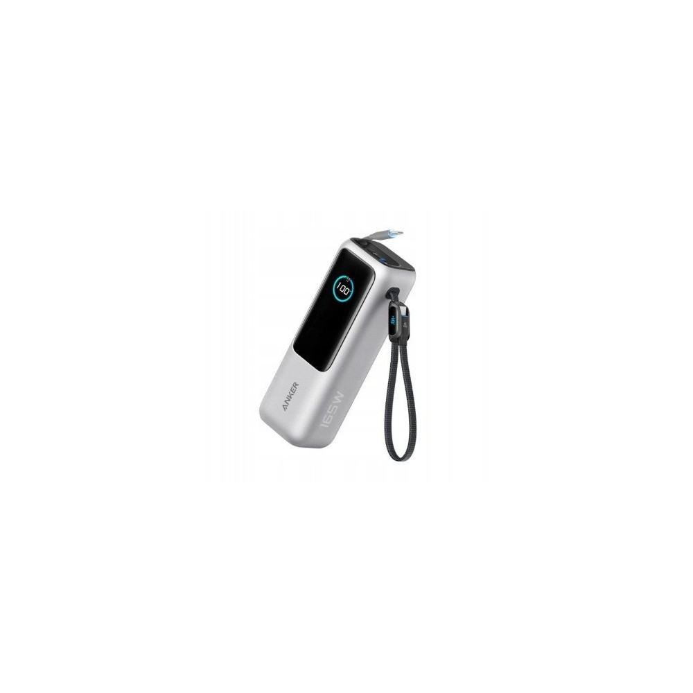 Produktbild för Anker - power bank - built-in and retractable cables - 165 Watt - 25000 mAh