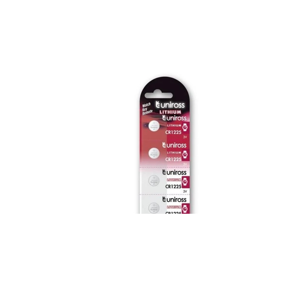 Produktbild för Uniross U5CR1225, Engångsbatteri, CR1225, Litium, 3 V, 5 sty...