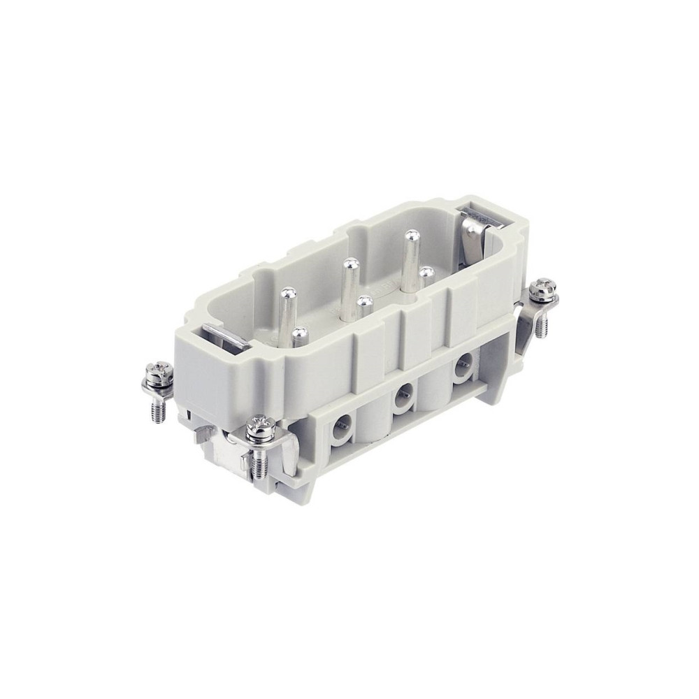 Produktbild för Harting 09 31 006 2601 stiftinsats Han® HsB 6 + PE skruvar 1...