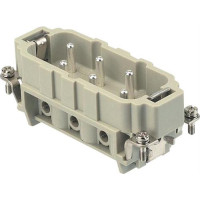 Produktbild för Harting 09 31 006 2601 stiftinsats Han® HsB 6 + PE skruvar 1...