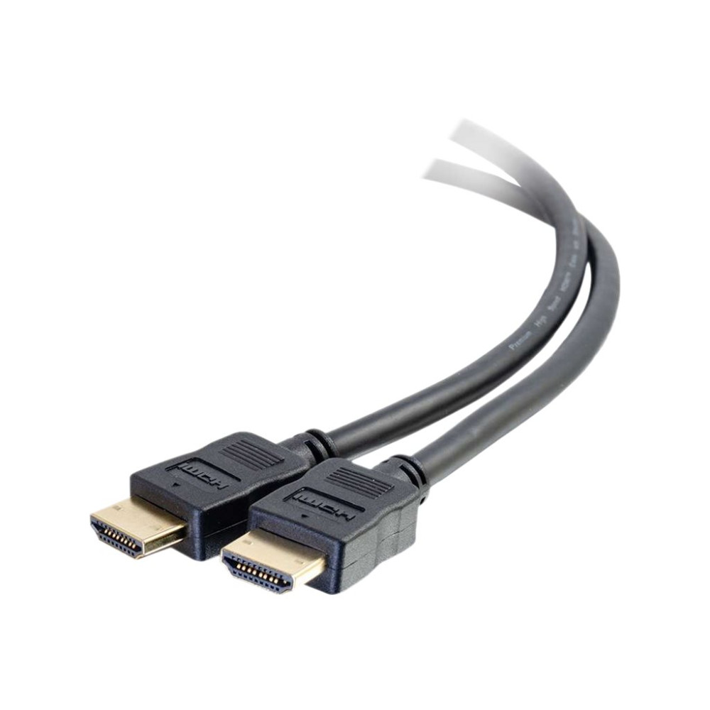 Produktbild för C2G 8ft 4K HDMI Cable with Ethernet - Premium Certified - High Speed - 60Hz - HDMI-kabel med Ethernet - HDMI/ljud - 2.44 m