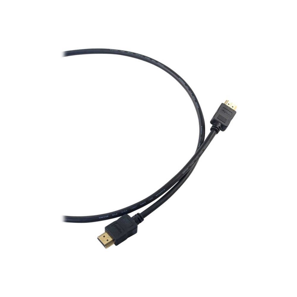 Produktbild för C2G 8ft 4K HDMI Cable with Ethernet - Premium Certified - High Speed - 60Hz - HDMI-kabel med Ethernet - HDMI/ljud - 2.44 m