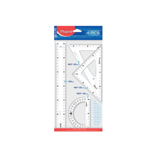 Maped Maped Maxi - linjaluppsättning - 4 delar