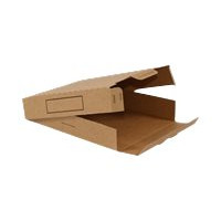 Produktbild för DS Smith - förvaringsbox - för A4 - brun