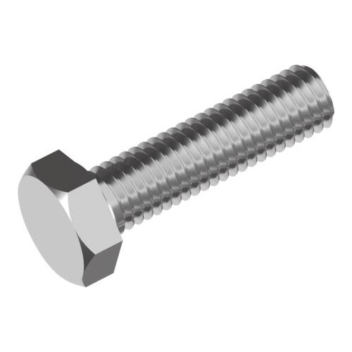 WASI Skruv-/satsbult WASI M12x60 mm hållfasthetsklass 80 DIN 933...