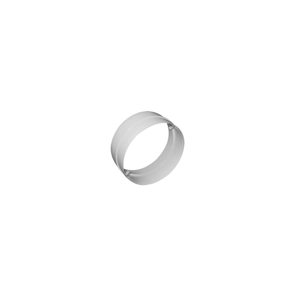 Produktbild för Fresh plastsystem 100, grå PVC, nippel/skarvstycke för rörsa...