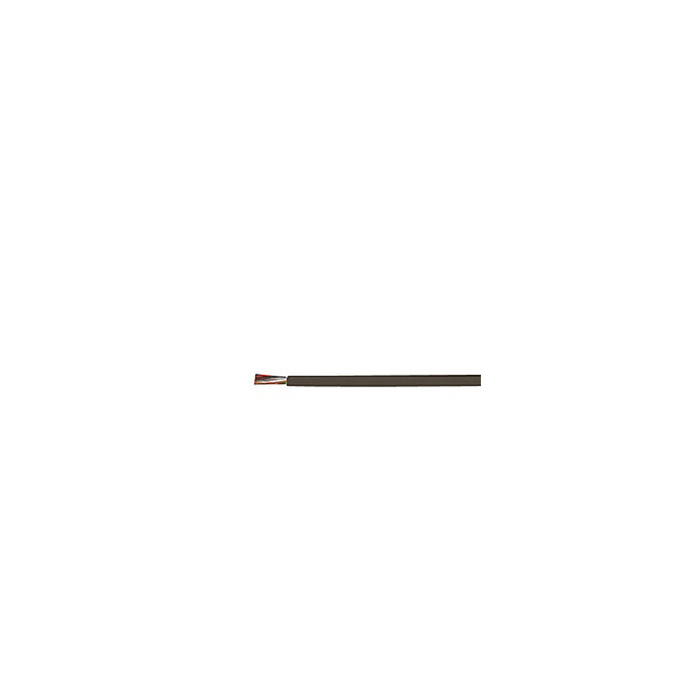 Produktbild för Salcavi CTS styrkabel, oavskärmad, 2x2x0,6 mm2, 500 m, brun,...