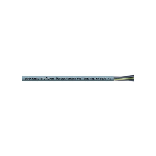 LappKabel Lapp ÖLFLEX Smart 108, 1 mm ², Grå, PVC, 48 kg/km, 94 kg/km,...