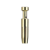 Produktbild för HARTING HAN E krympbussning hona, 1,5mm2, silverbelagd, 16A,...