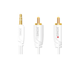 Produktbild för Sinox i-Media ljudkabel - 1 m
