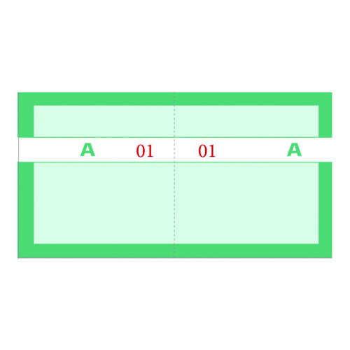 BURDE FÖRLAGS AB Mayland - kupongbok - 100 ark - 130 x 70 mm