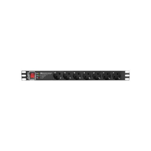 LANBERG Lanberg PDU-PRO-07F-0200-BK - kraftdistributionsenhet - 4000 watt