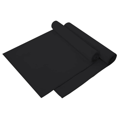vidaXL Sporthanddukar 2 pcs Svart 140 x 70 cm Polyester och polyamid