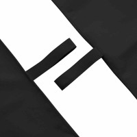 Produktbild för Sporthanddukar 2 pcs Svart 140 x 70 cm Polyester och polyamid