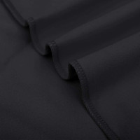 Produktbild för Sporthanddukar 2 pcs Svart 140 x 70 cm Polyester och polyamid