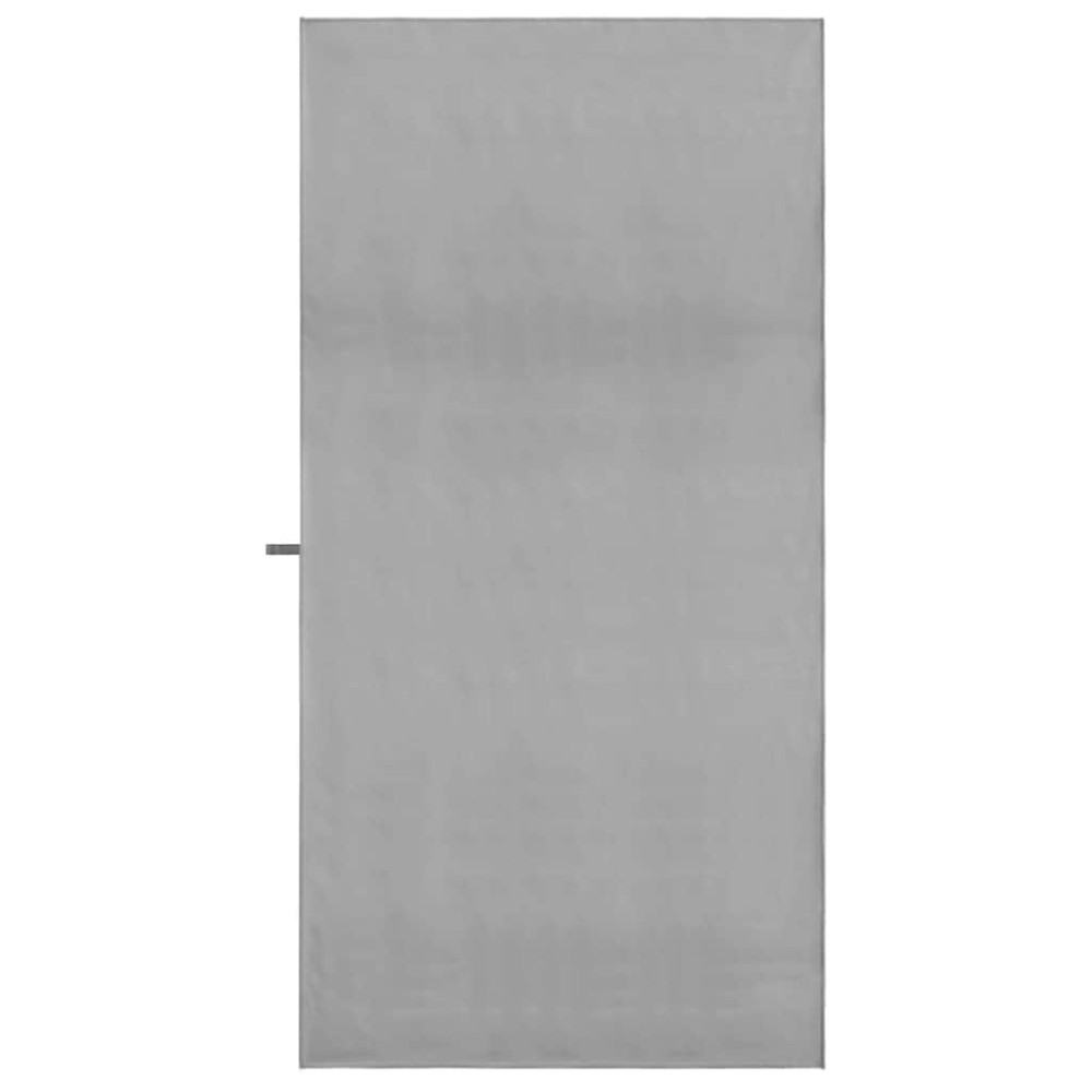 Produktbild för Sporthanddukar 2 pcs Mörkgrå 90 x 180 cm Polyester och polyamid