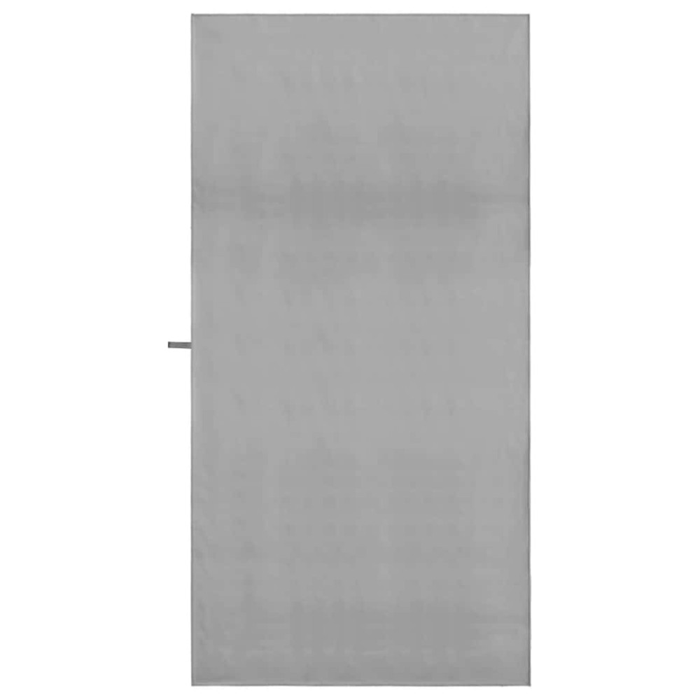 Produktbild för Sporthanddukar 2 pcs Mörkgrå 200 x 100 cm