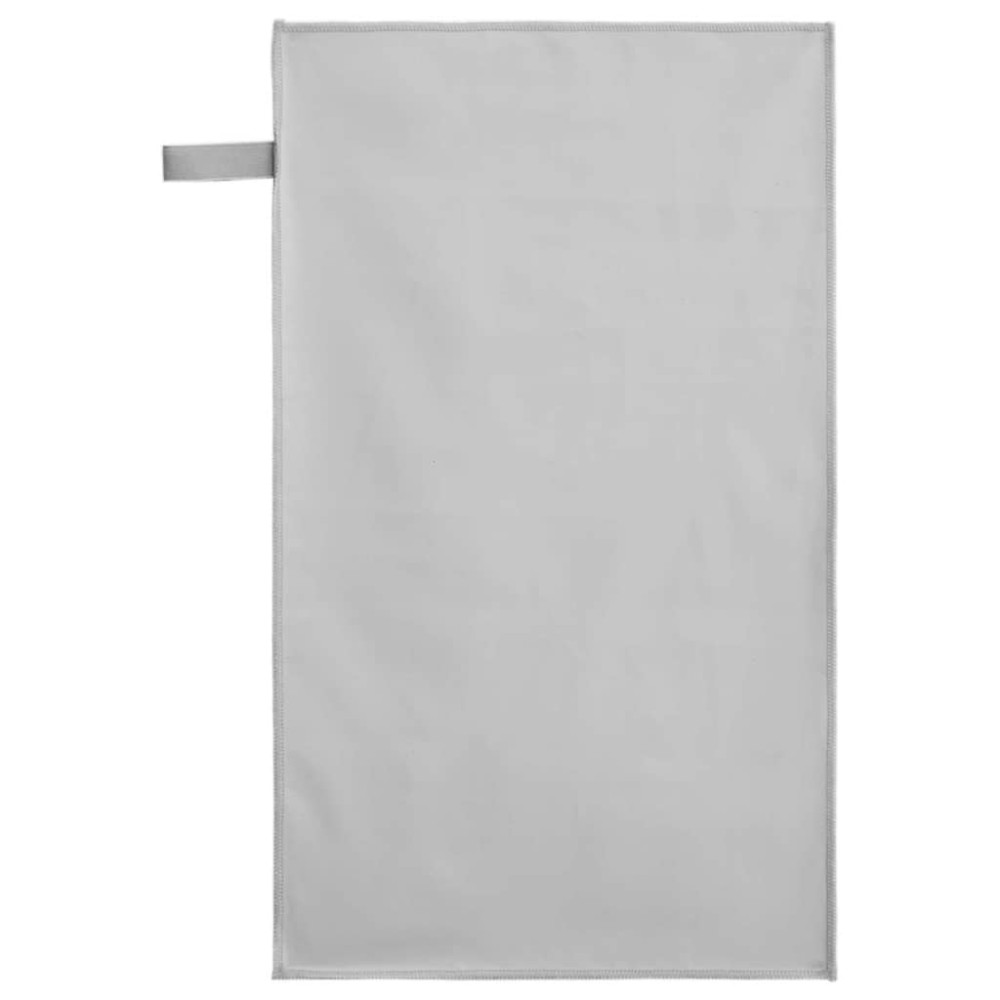 Produktbild för Sporthanddukar 2 pcs Grå 50 x 30 cm Polyester och polyamid