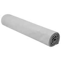 Produktbild för Sporthanddukar 2 pcs Grå 140 x 70 cm Polyester och polyamid