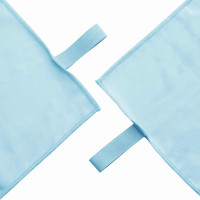 Produktbild för Sporthanddukar 2 pcs Blå 50 x 30 cm Polyester och polyamid