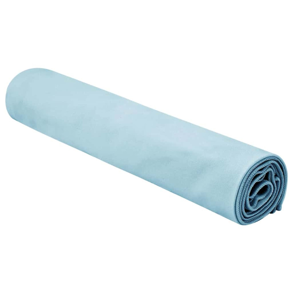Produktbild för Sporthanddukar 2 pcs Blå 140 x 70 cm Polyester och polyamid