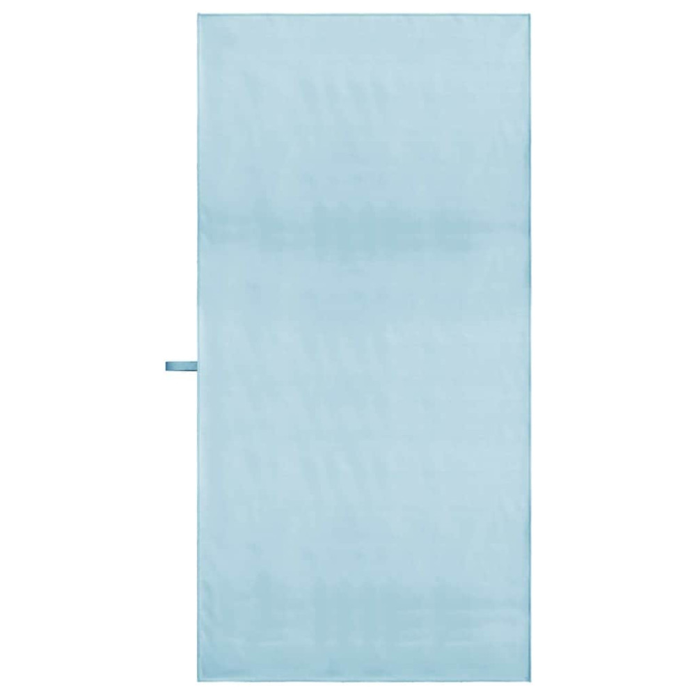 Produktbild för Sporthanddukar 2 pcs Blå 140 x 70 cm Polyester och polyamid