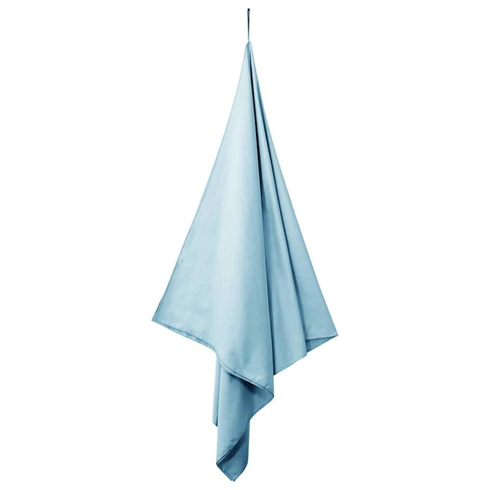 Produktbild för Sporthanddukar 2 pcs Blå 180 x 90 cm Polyester och polyamid