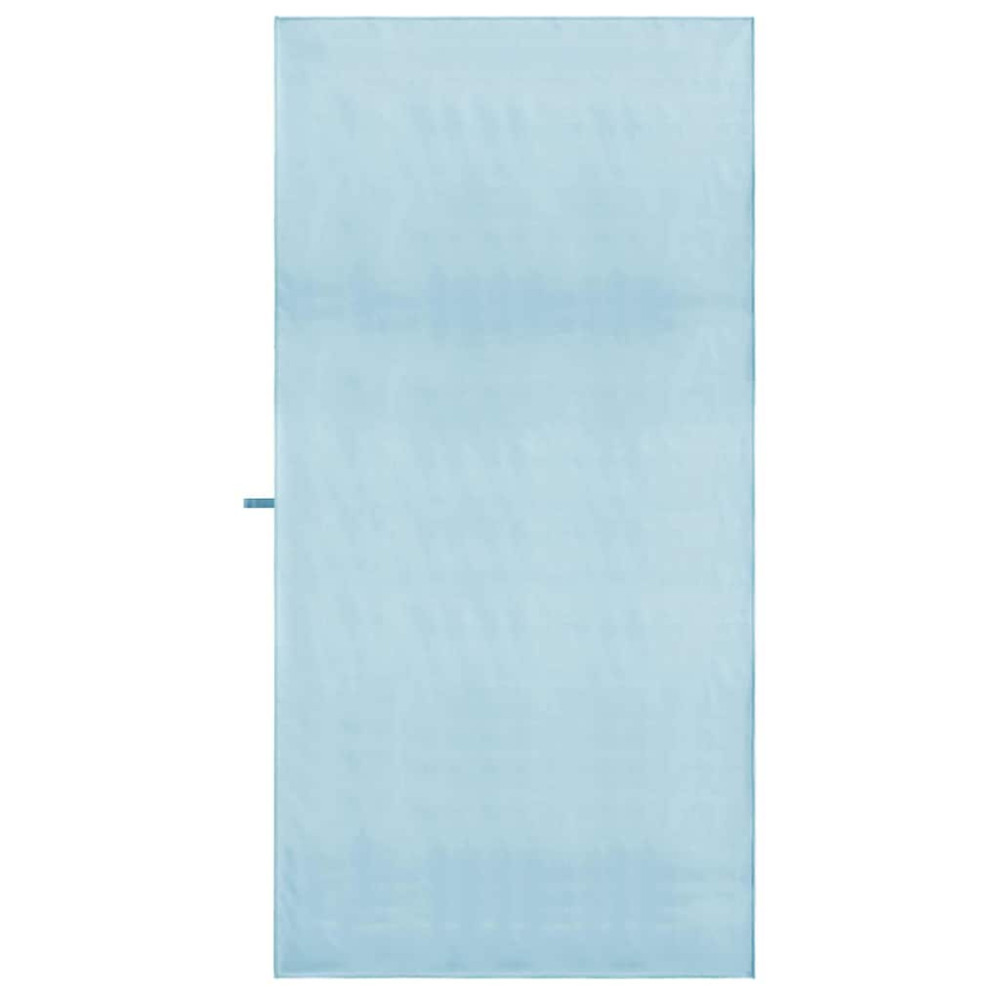 Produktbild för Sporthanddukar 2 pcs Blå 180 x 90 cm Polyester och polyamid