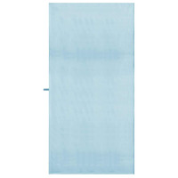 Produktbild för Sporthanddukar 2 pcs Blå 180 x 90 cm Polyester och polyamid