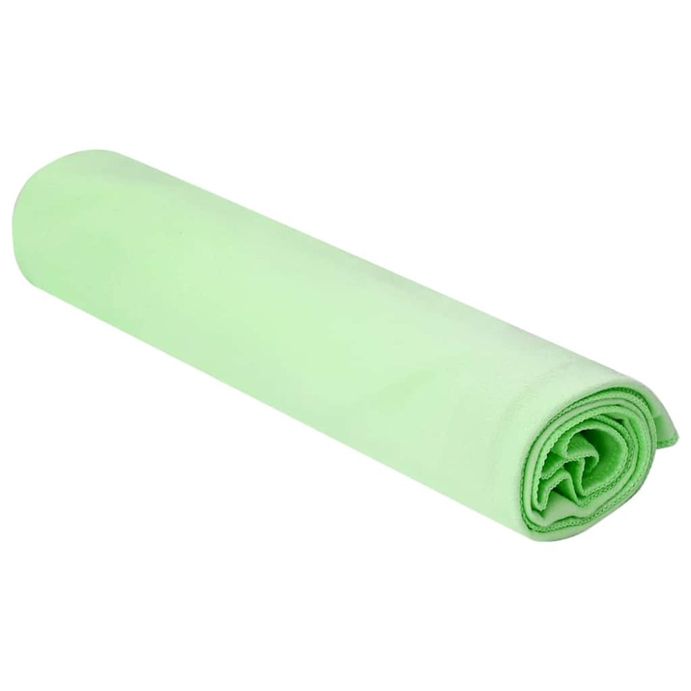 Produktbild för Sporthanddukar 2 pcs Grön 100 x 50 cm Polyester och polyamid