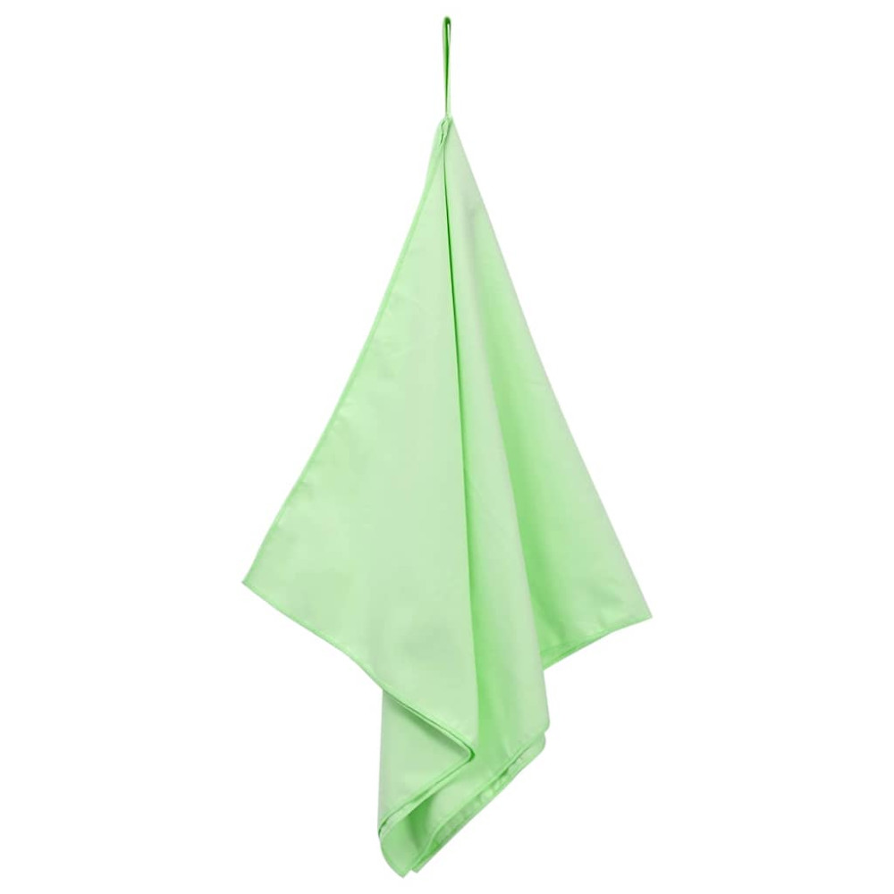 Produktbild för Sporthanddukar 2 pcs Grön 100 x 50 cm Polyester och polyamid