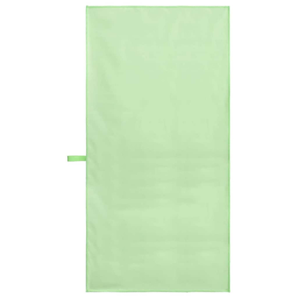 Produktbild för Sporthanddukar 2 pcs Grön 100 x 50 cm Polyester och polyamid