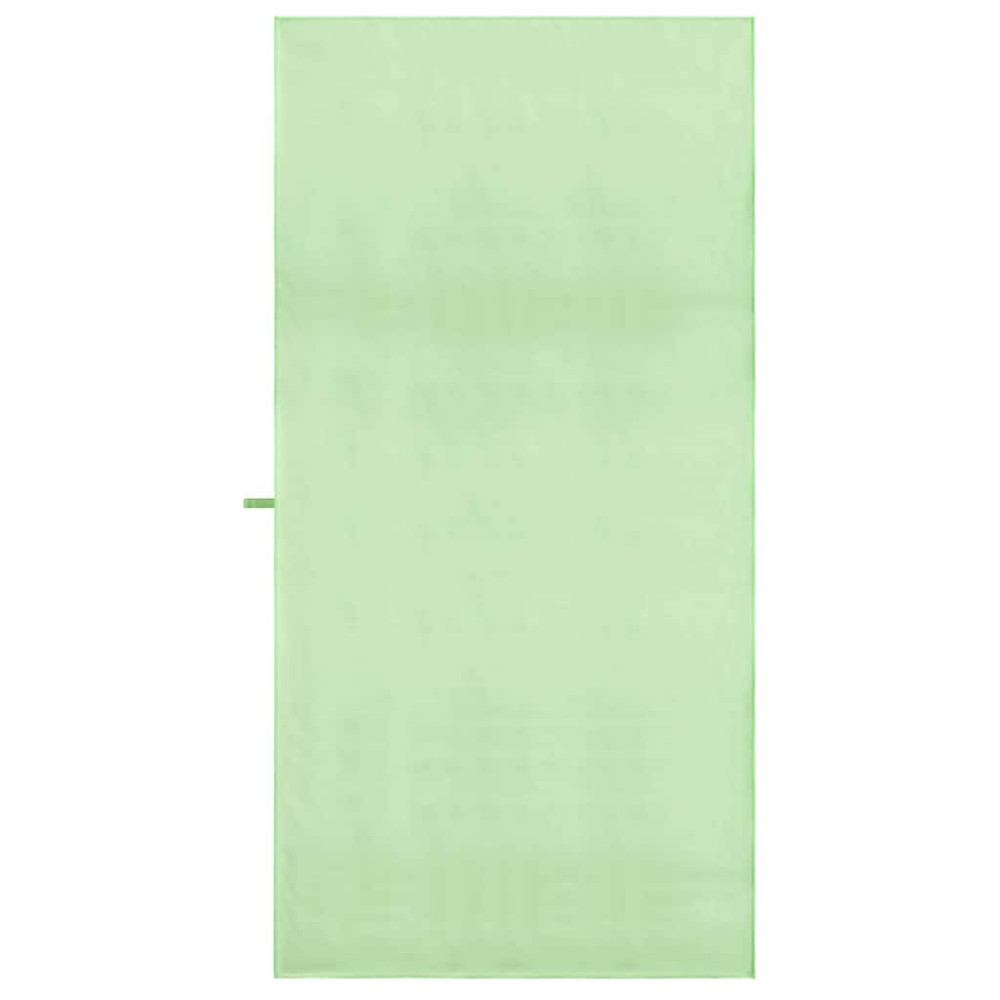 Produktbild för Sporthanddukar 2 pcs Grön 180 x 90 cm Polyester och polyamid