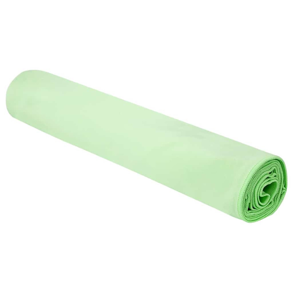 Produktbild för Sporthanddukar 2 pcs Grön 200 x 100 cm Polyester och polyamid
