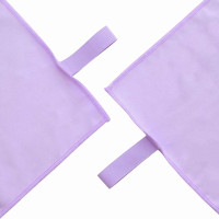 Produktbild för Sporthanddukar 2 pcs Lila 50 x 30 cm Polyester och polyamid