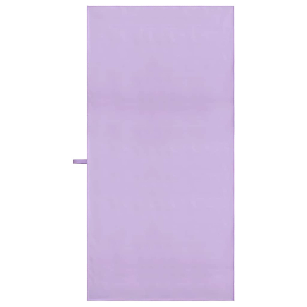 Produktbild för Sporthanddukar 2 pcs Lila 140 x 70 cm Polyester och polyamid