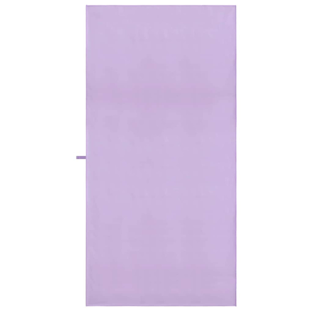 Produktbild för Sporthanddukar 2 pcs Lila 180 x 90 cm Polyester och polyamid