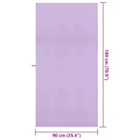 Produktbild för Sporthanddukar 2 pcs Lila 180 x 90 cm Polyester och polyamid
