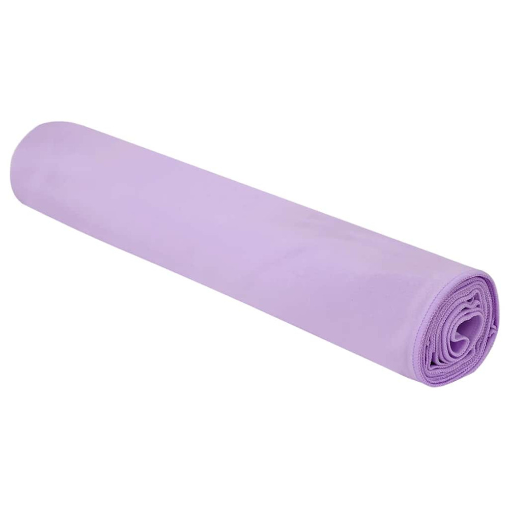 Produktbild för Sporthanddukar 2 pcs Lila 200 x 100 cm Polyester och polyamid