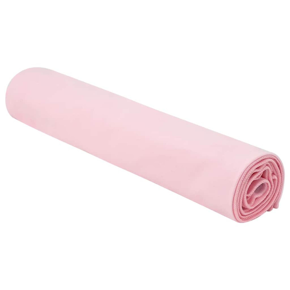Produktbild för Sporthanddukar 2 pcs Rosa 140 x 70 cm Polyester och polyamid