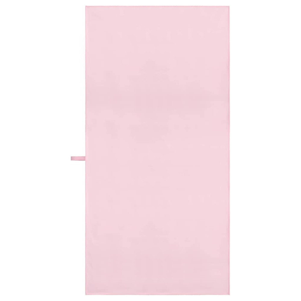 Produktbild för Sporthanddukar 2 pcs Rosa 140 x 70 cm Polyester och polyamid