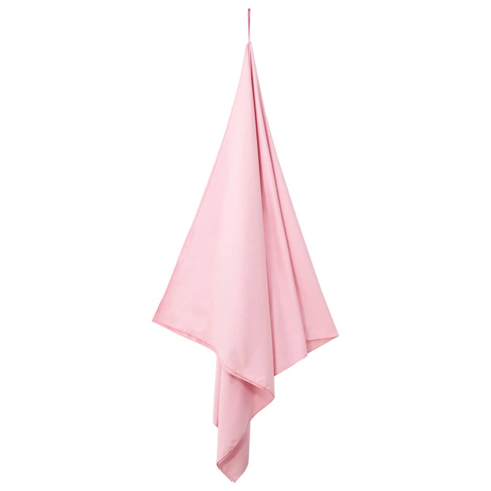 Produktbild för Sporthanddukar 2 pcs Rosa 180 x 90 cm Polyester och polyamid