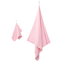 Produktbild för Sporthandduk Set 2 pcs Rosa tyg