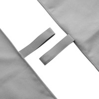 Produktbild för Sporthandduk Set 3 pcs Mörkgrå Polyester och polyamid