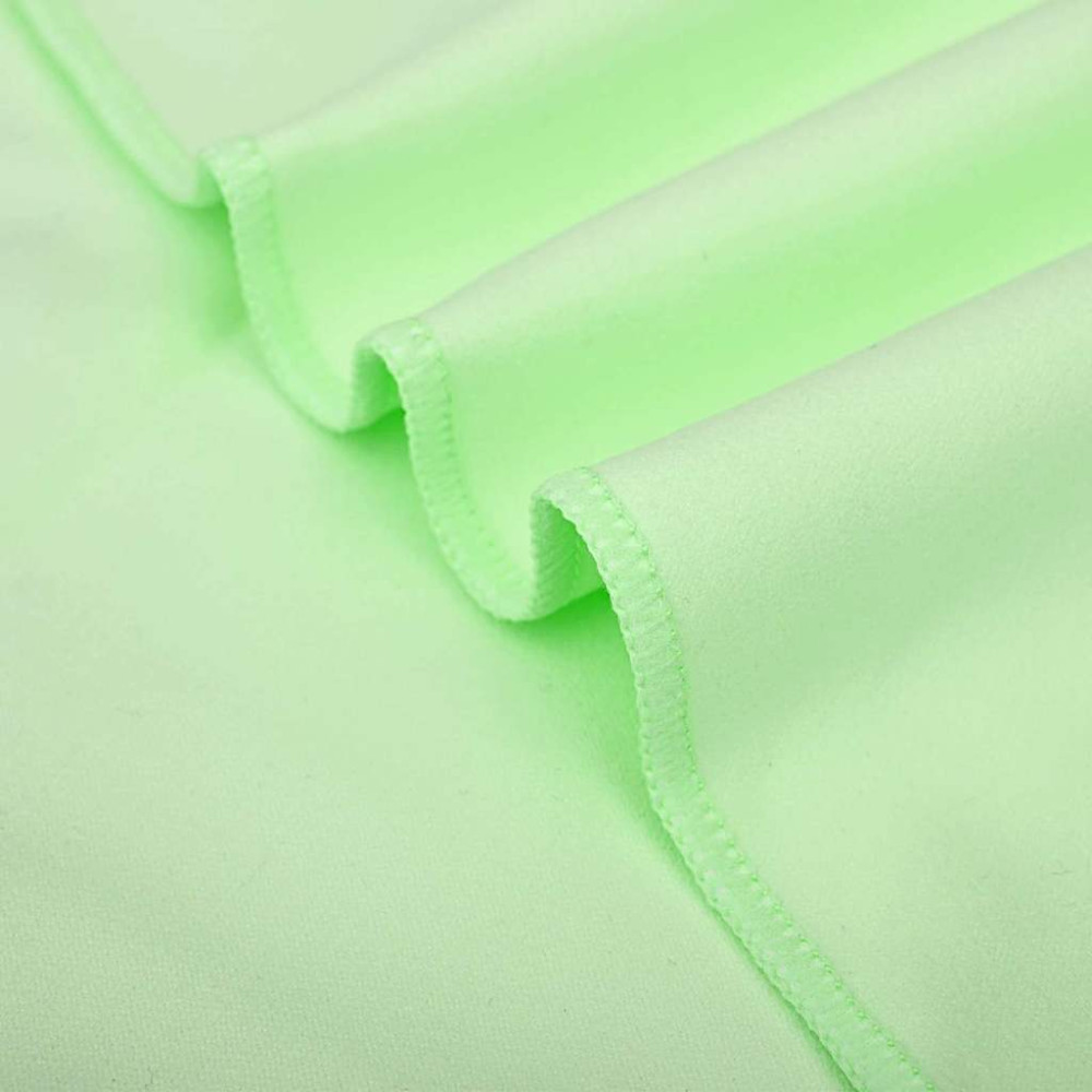 Produktbild för Sporthandduk Set 3 pcs Grön Polyester och polyamid